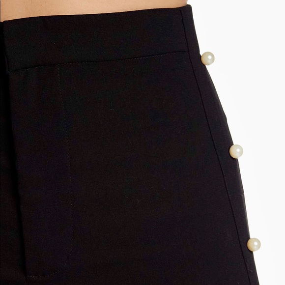 Faux Pearl Accent Pants - Picture 8 of 8